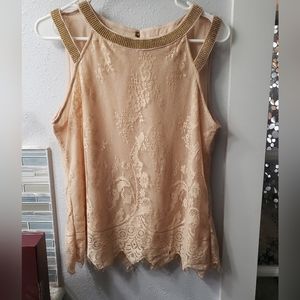 A' GACI sleeveless dress shirt